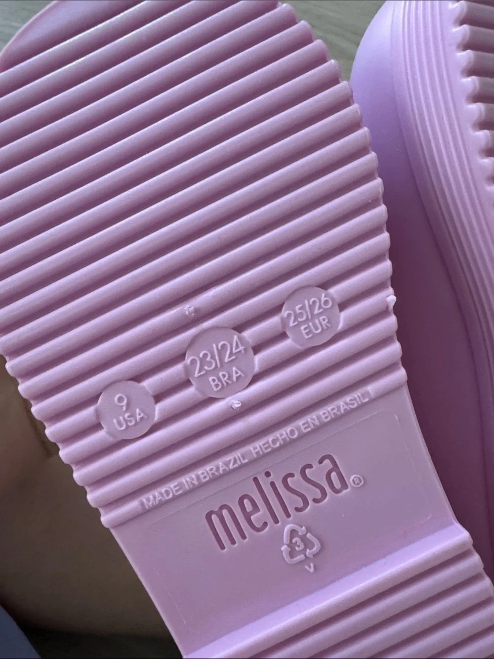 Mini Melissa comfortable pink