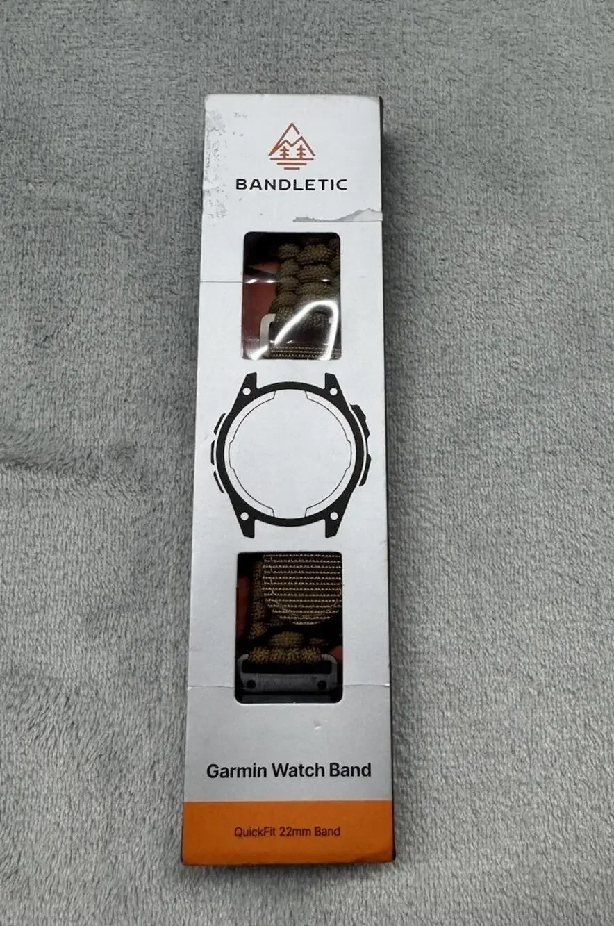 Bandletic GARMIN Watch Band 22 mm