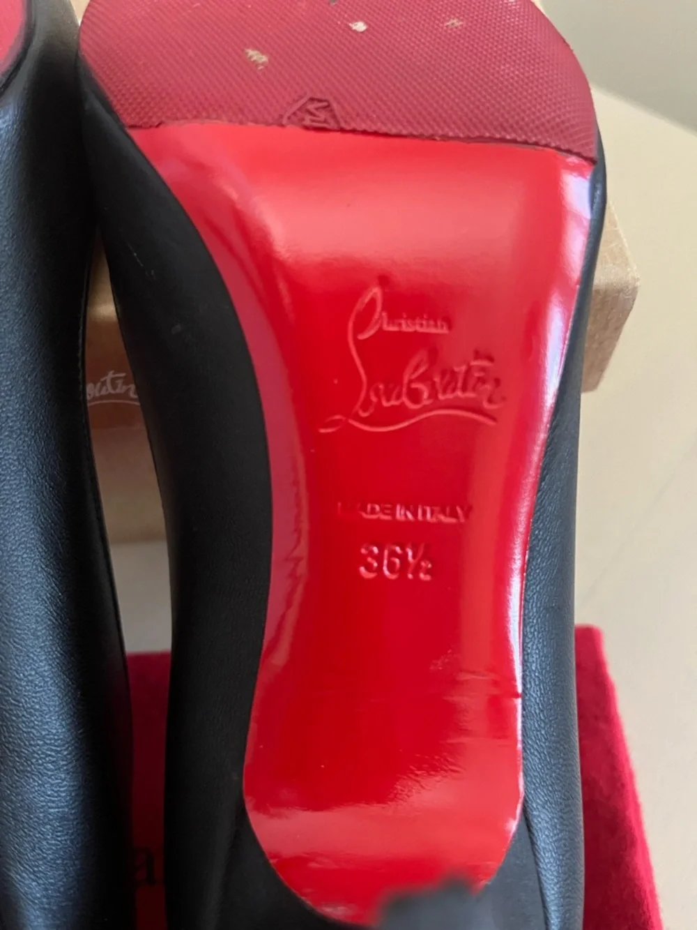 Christian Louboutin used once