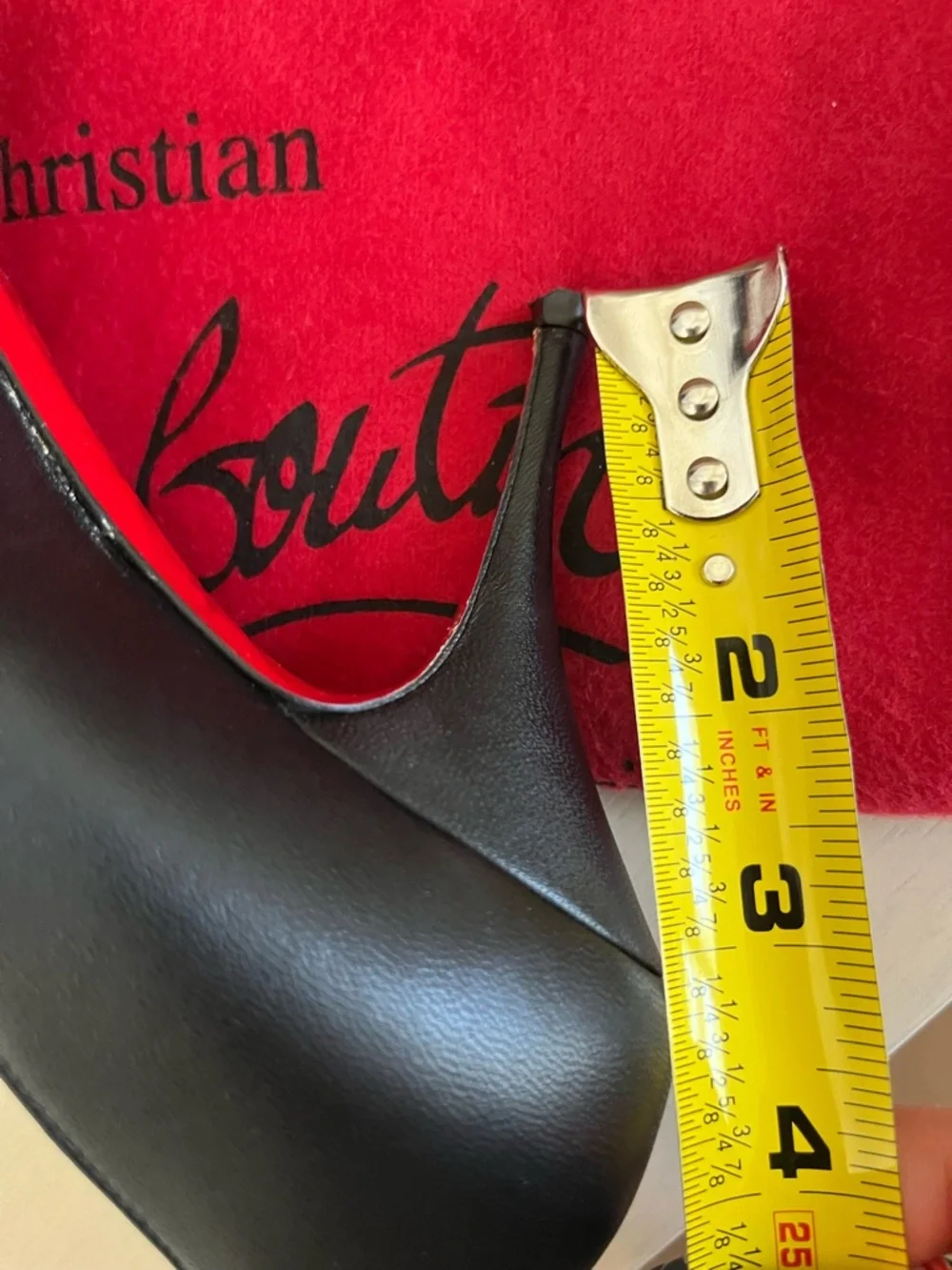 Christian Louboutin used once