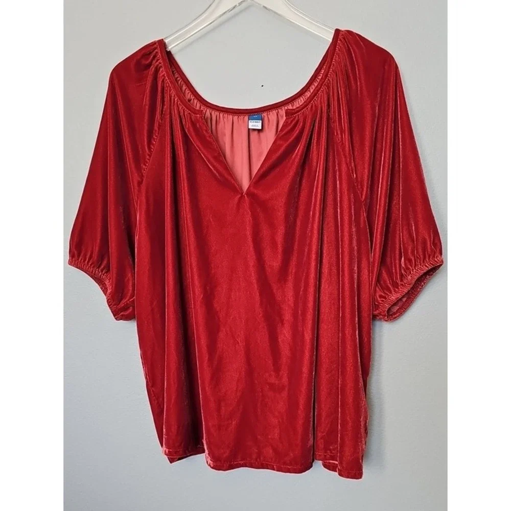 Old Navy velvet stretch style