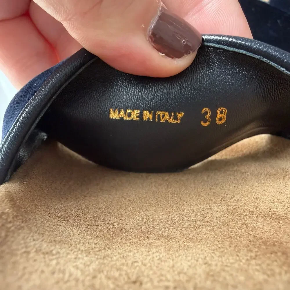 Prada 38 navy
