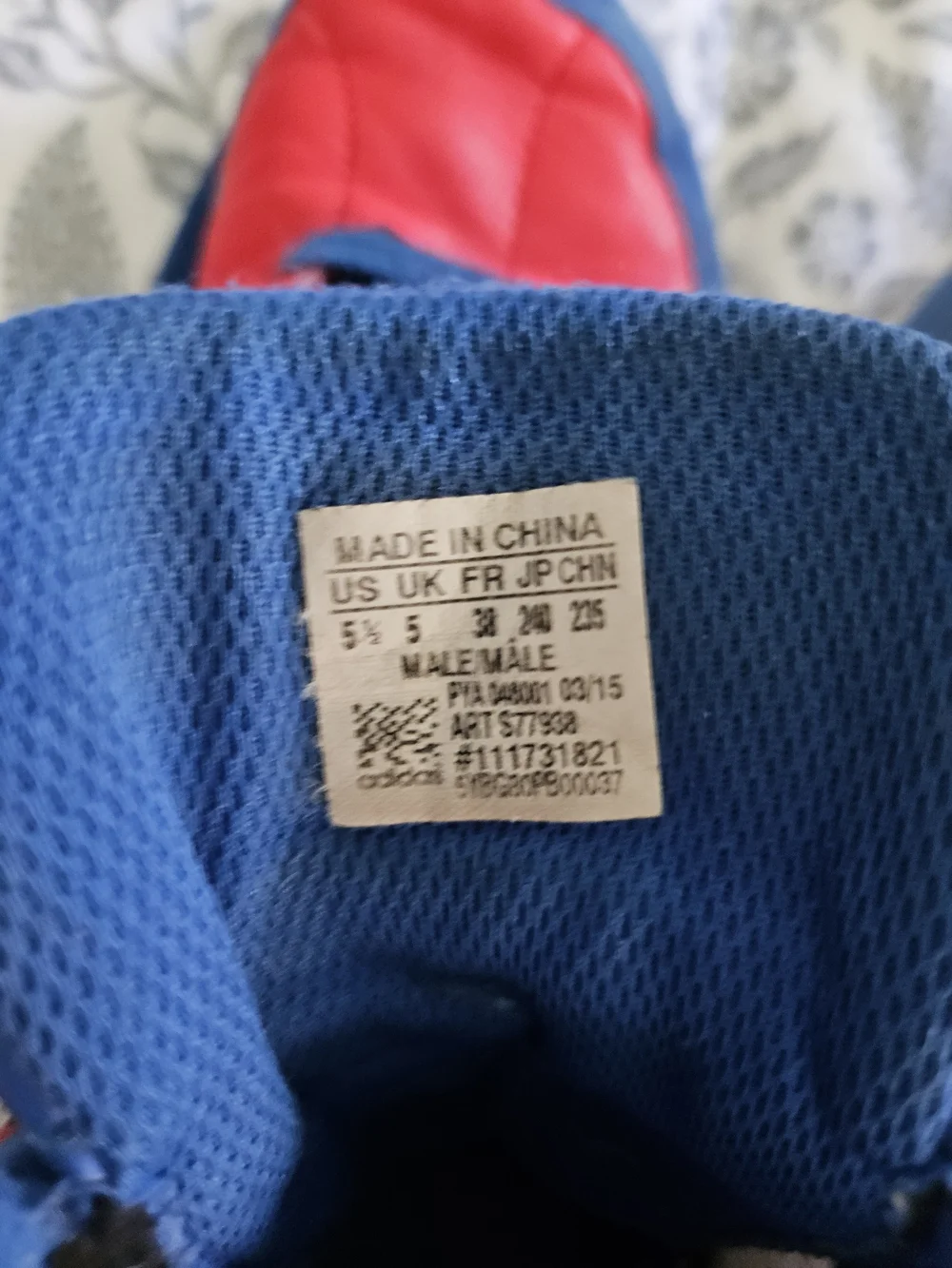 adidas bright blue