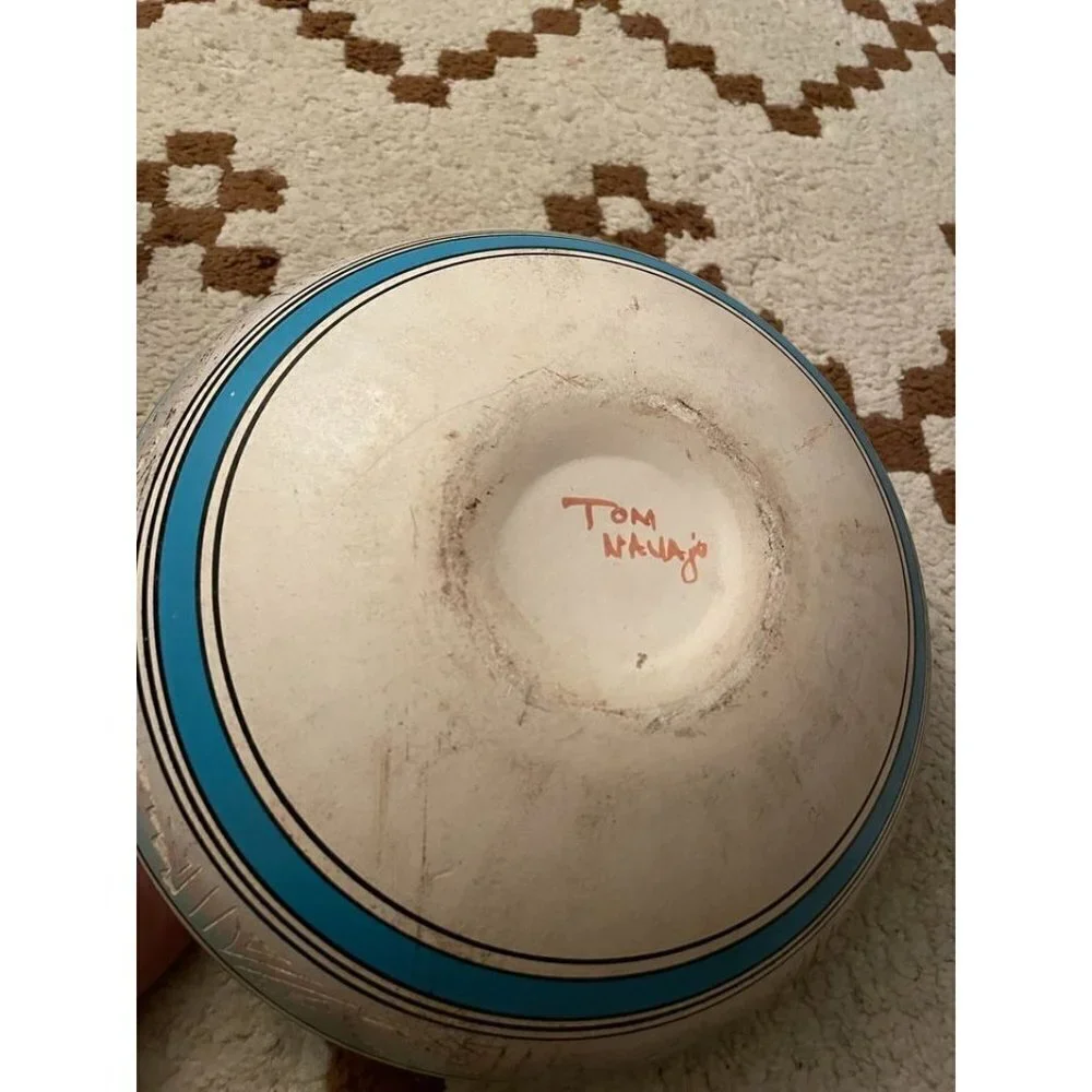 Large Vintage Tribal Ceramic Pot