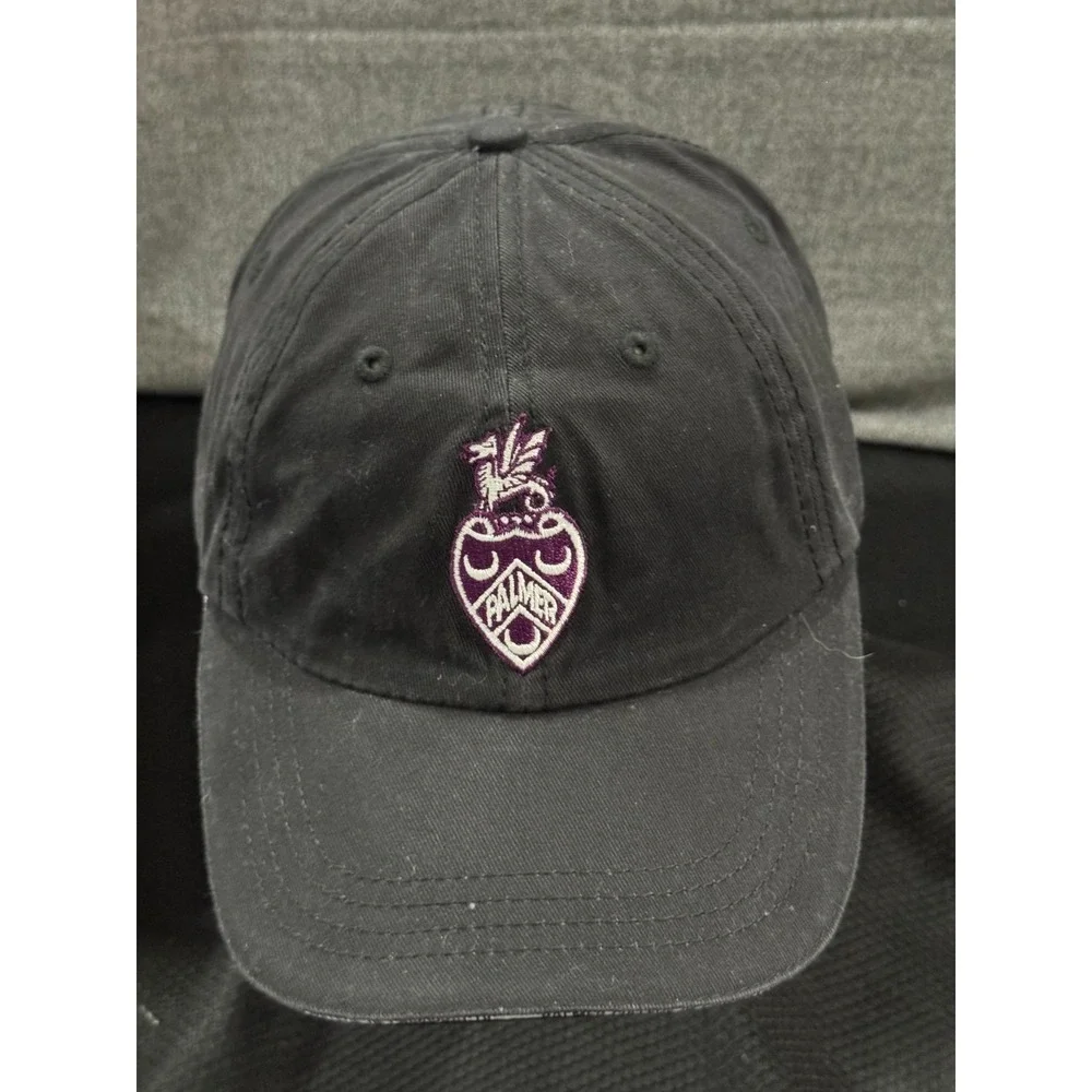 Advantage Advertising Baseball Cap Men's One Size Black Palmer Griffin Logo Hat