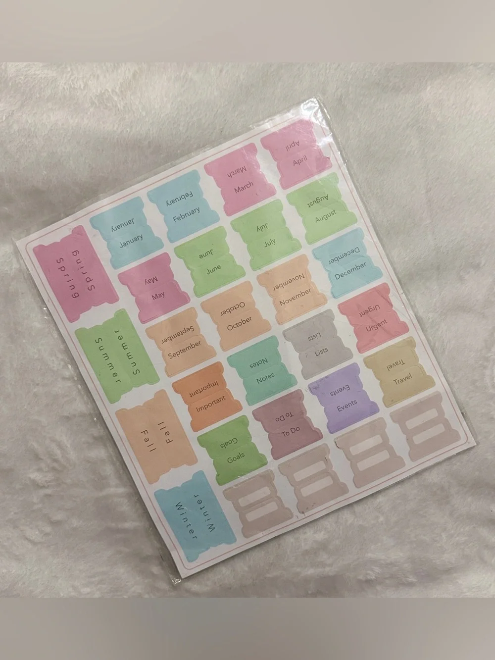 Mr. Pen sheet pastel