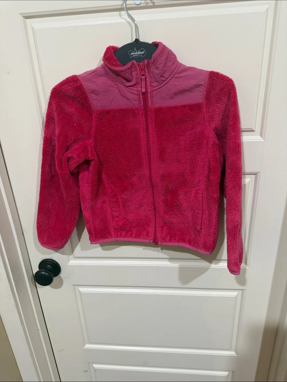 The Children's Place Pink Fleece Zip-Up Jacket