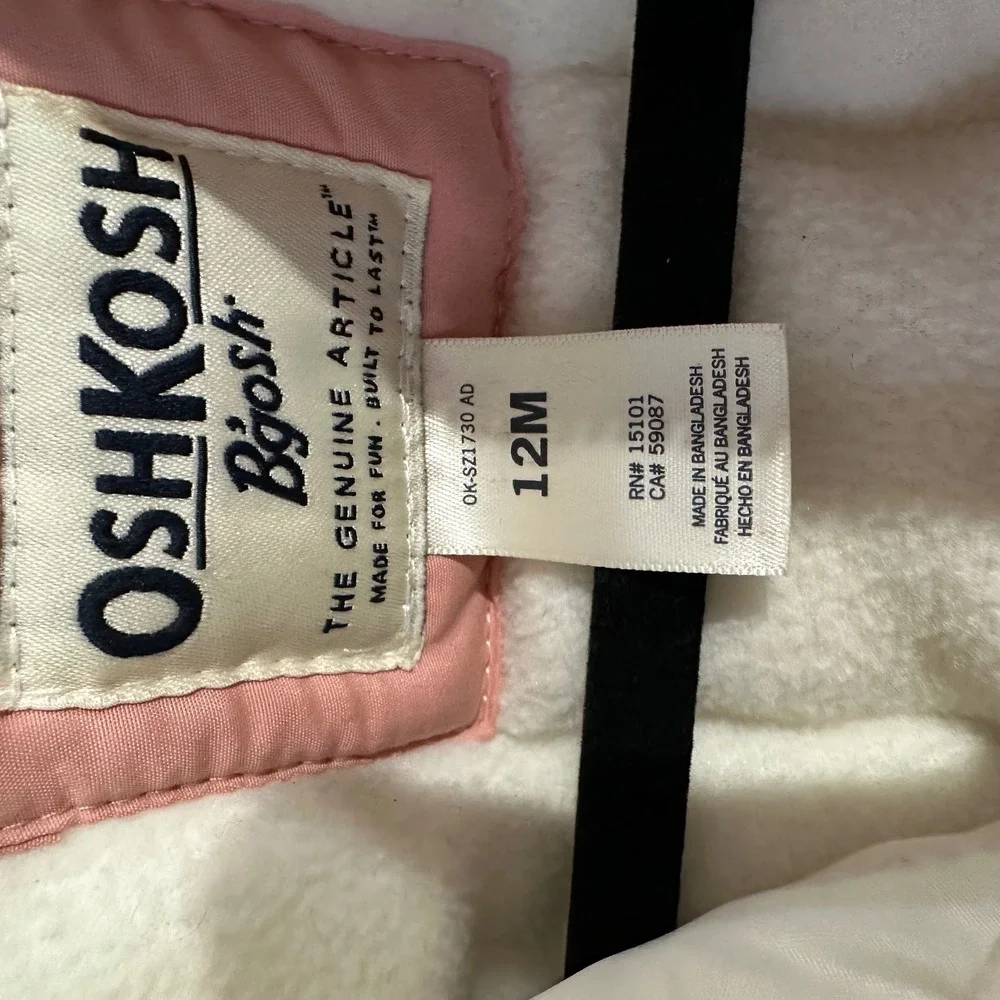 OshKosh Bgosh wrap comfortable playful