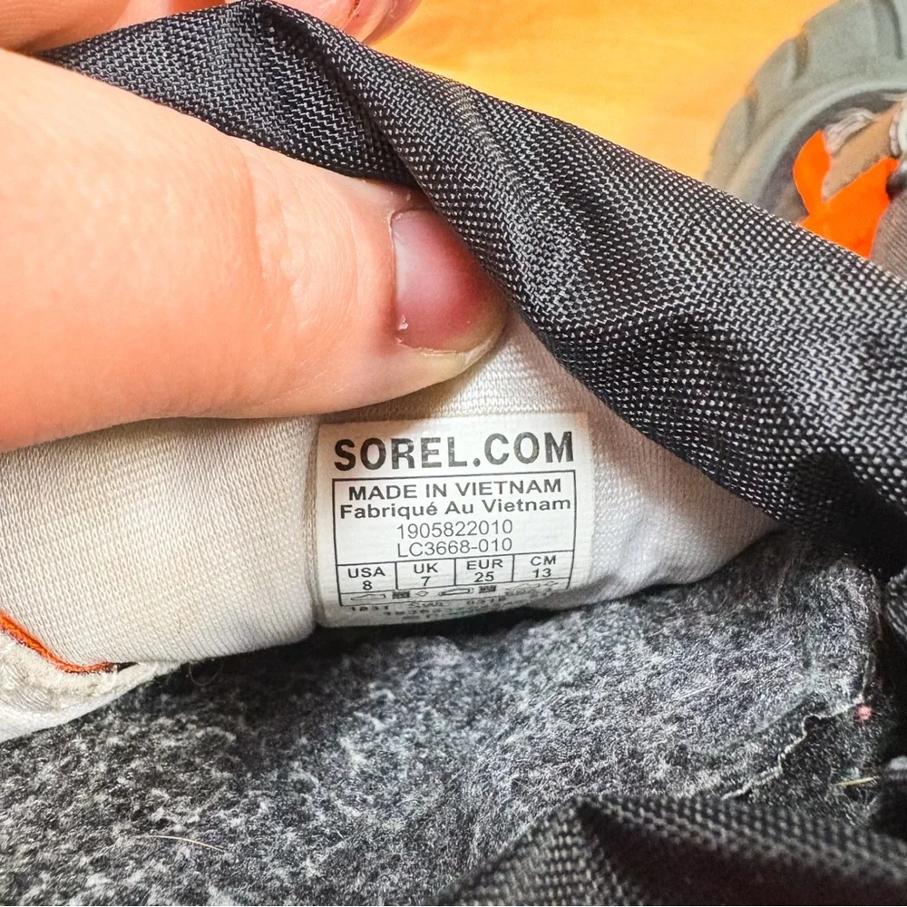 Sorel toddler black
