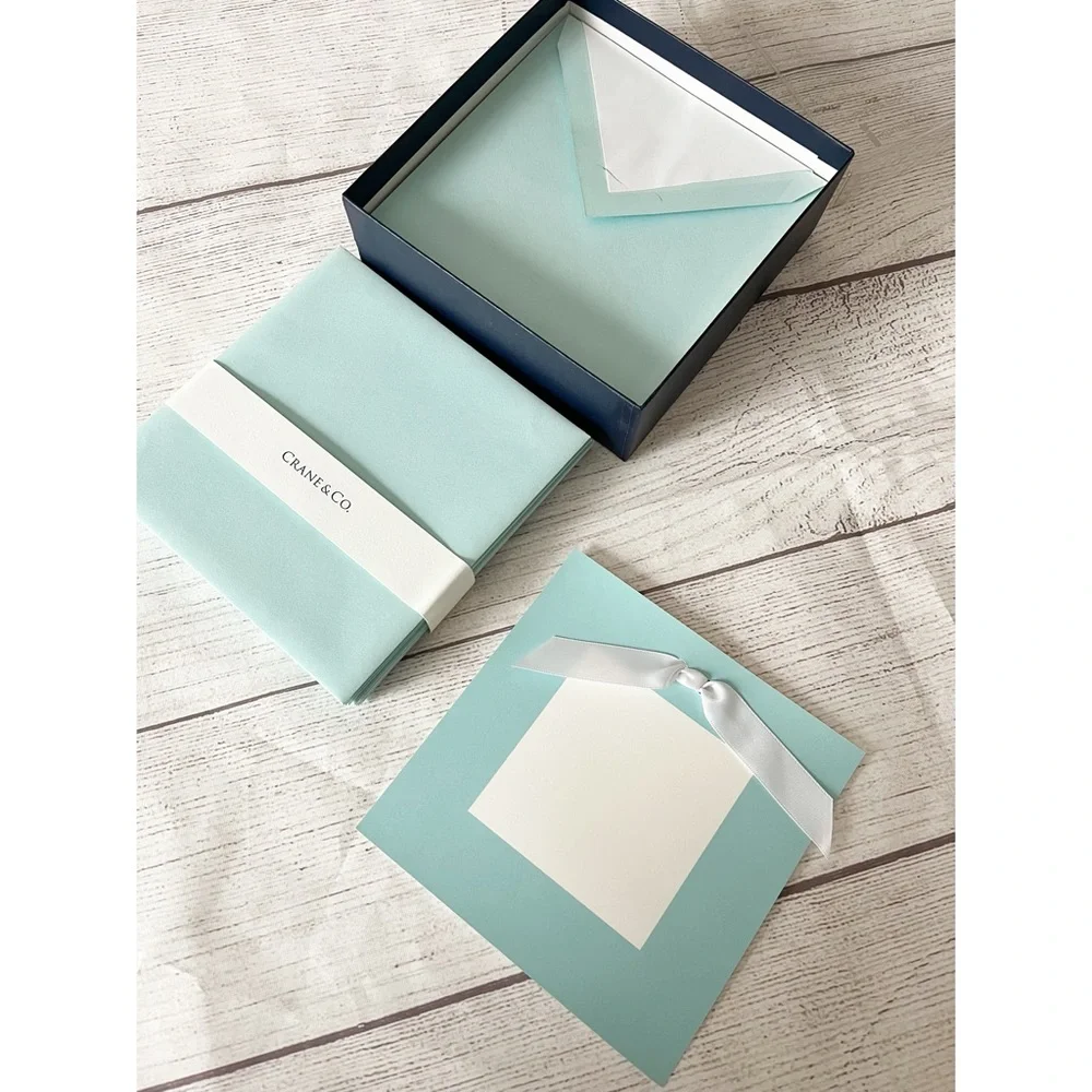 Crane 2 piece set baby boy printable birth announcements and thank you notes