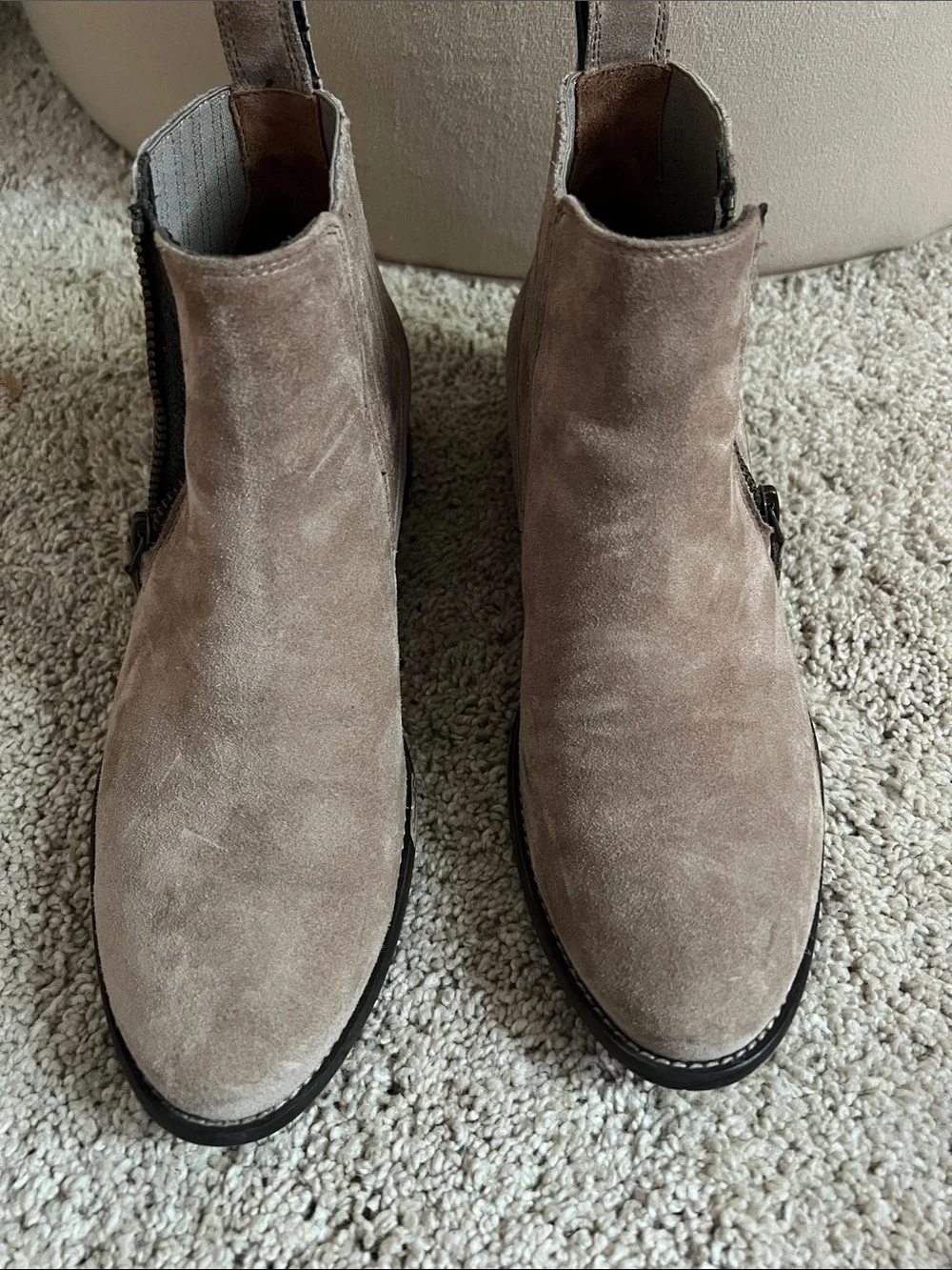 Paul Green Women’s Suede Chukka Boots - Taupe