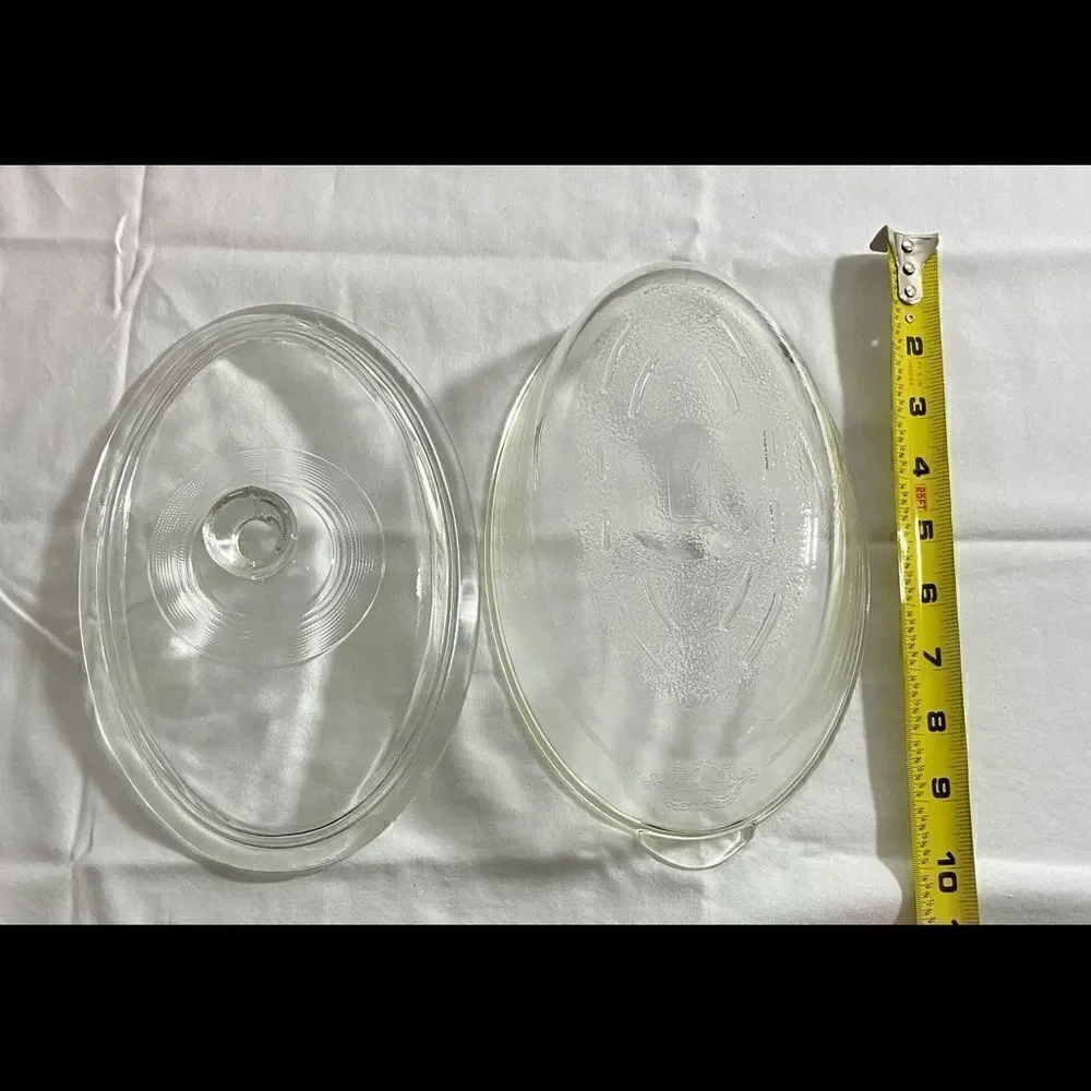 Glasbake vintage oval