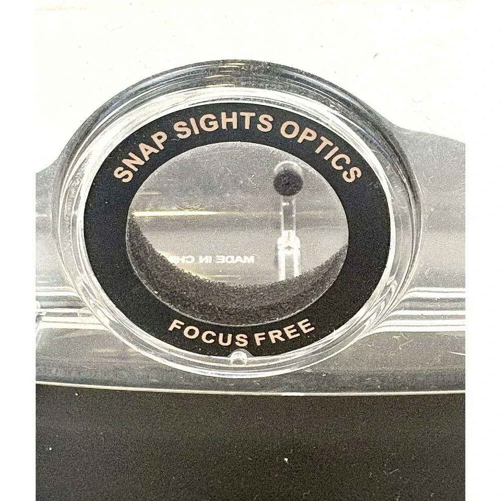 Vintage Snap Sights Optics Focus Free SS1004160 Underwater 35mm Camera Case EUC