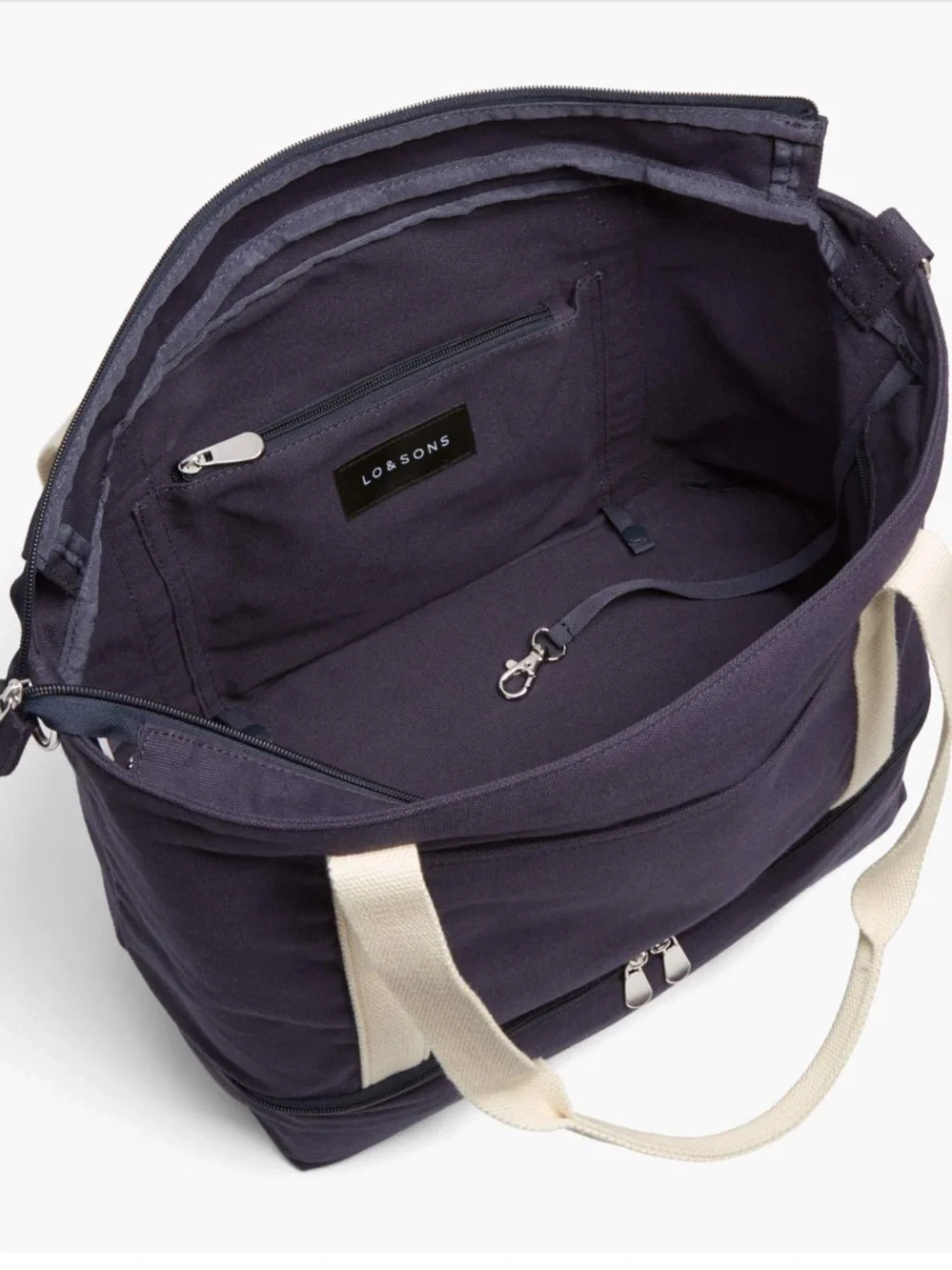 LO & Sons Catalina Deluxe Tote - NWOT organic cotton