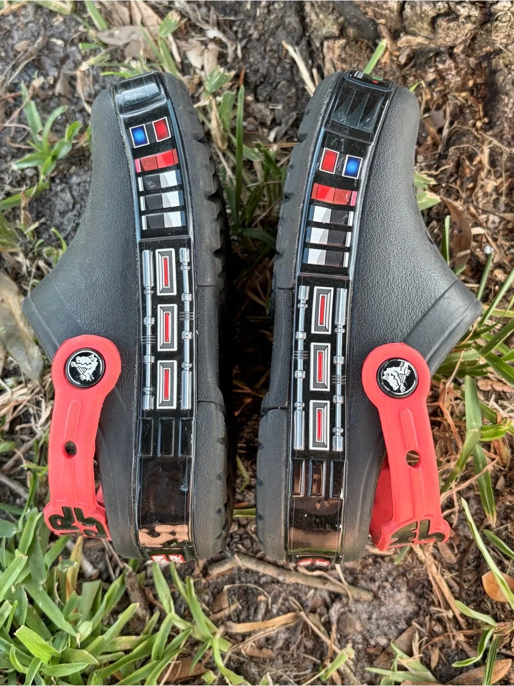 CROCS throughout wear good