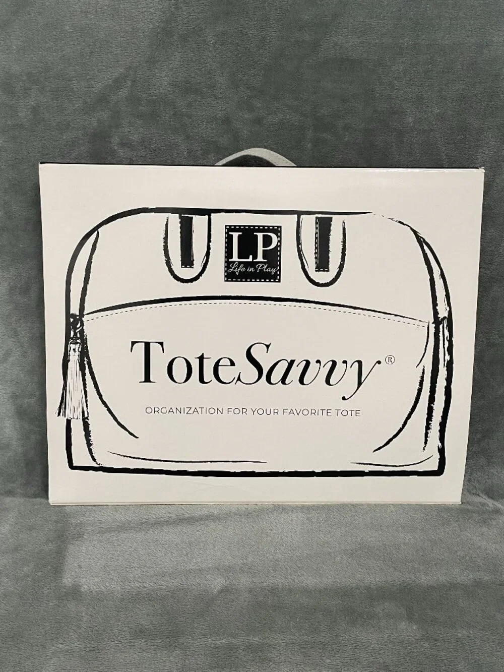 ToteSavvy Original Diaper Bag Organizer Insert - 11 Pockets in Grey