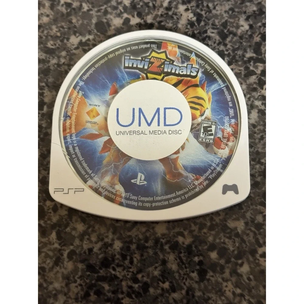 Invizimals: Shadow Zone (Sony PSP,‎ 2011) Disc Only VG