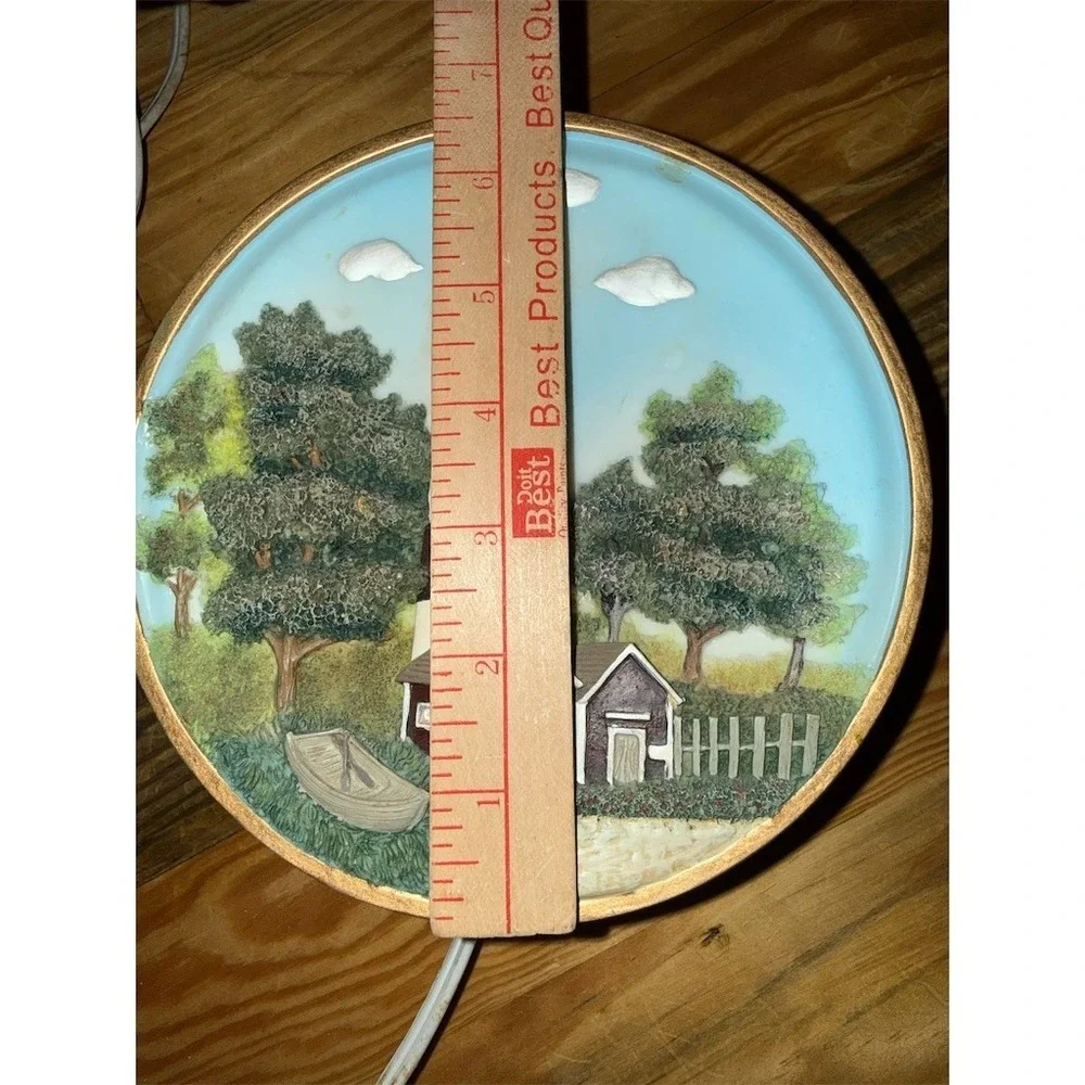 ALSY LIGHTING Vtg 3D Lighthouse Plug-In Night Light Bodie 6