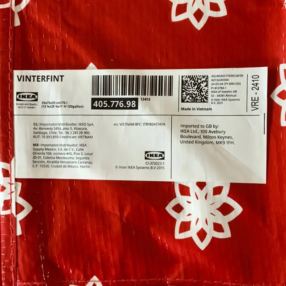 IKEA vinterfint large