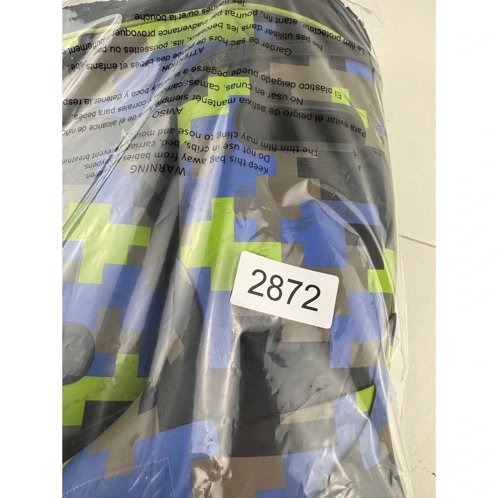 Bogs‎ Youth Waterproof Rain Boots Size 4 EU 37 Camo Pixel Digital Pattern