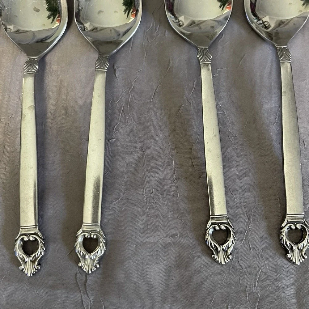 Vintage Erika 1883 F.B. ROGERS JAPAN Stainless ~ Set of 20 Service For 4 Antique