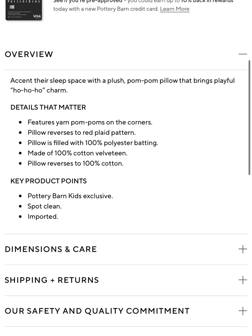 Pottery Barn Kids coordinates all
