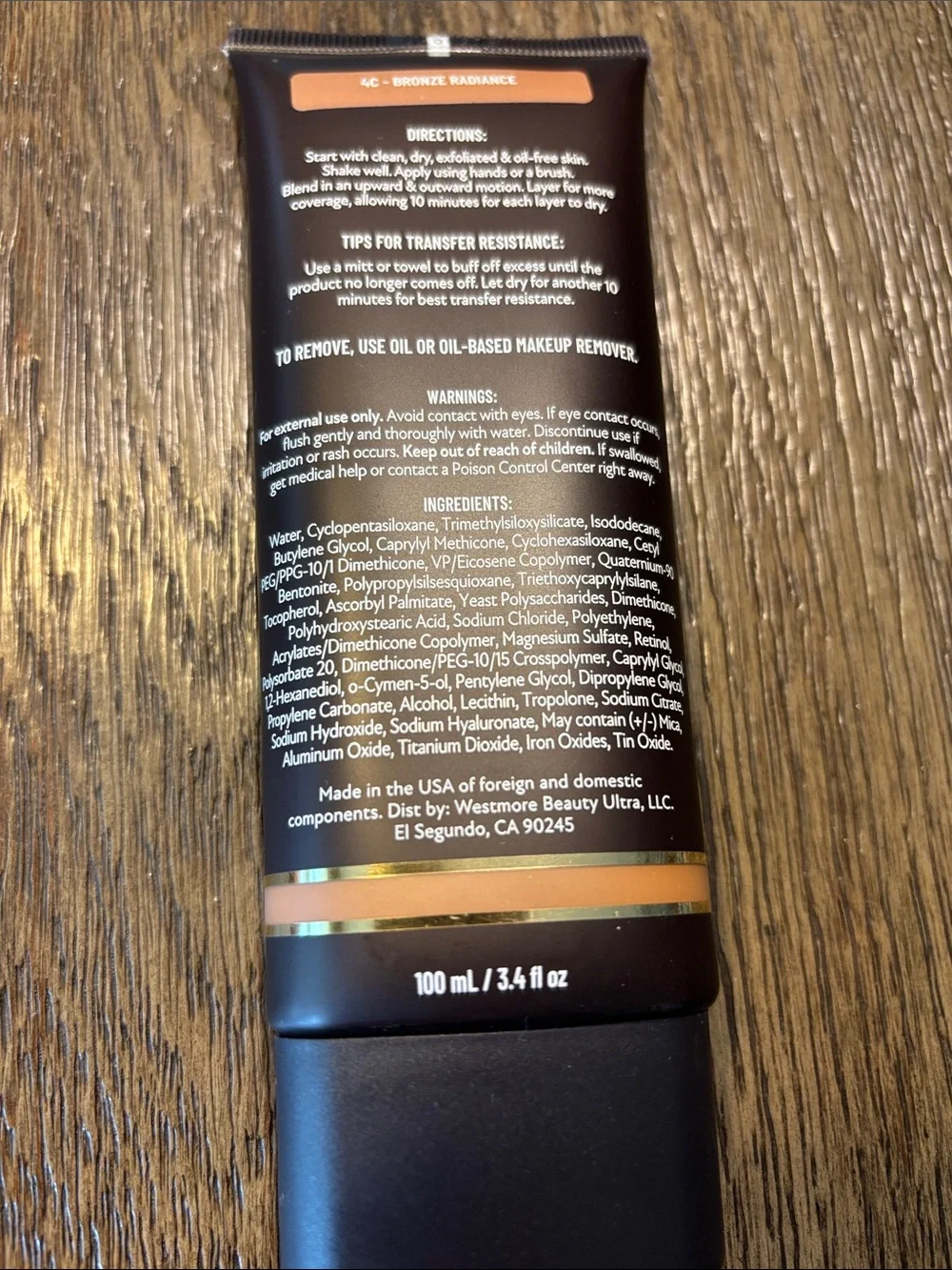 Westmore Beauty body coverage