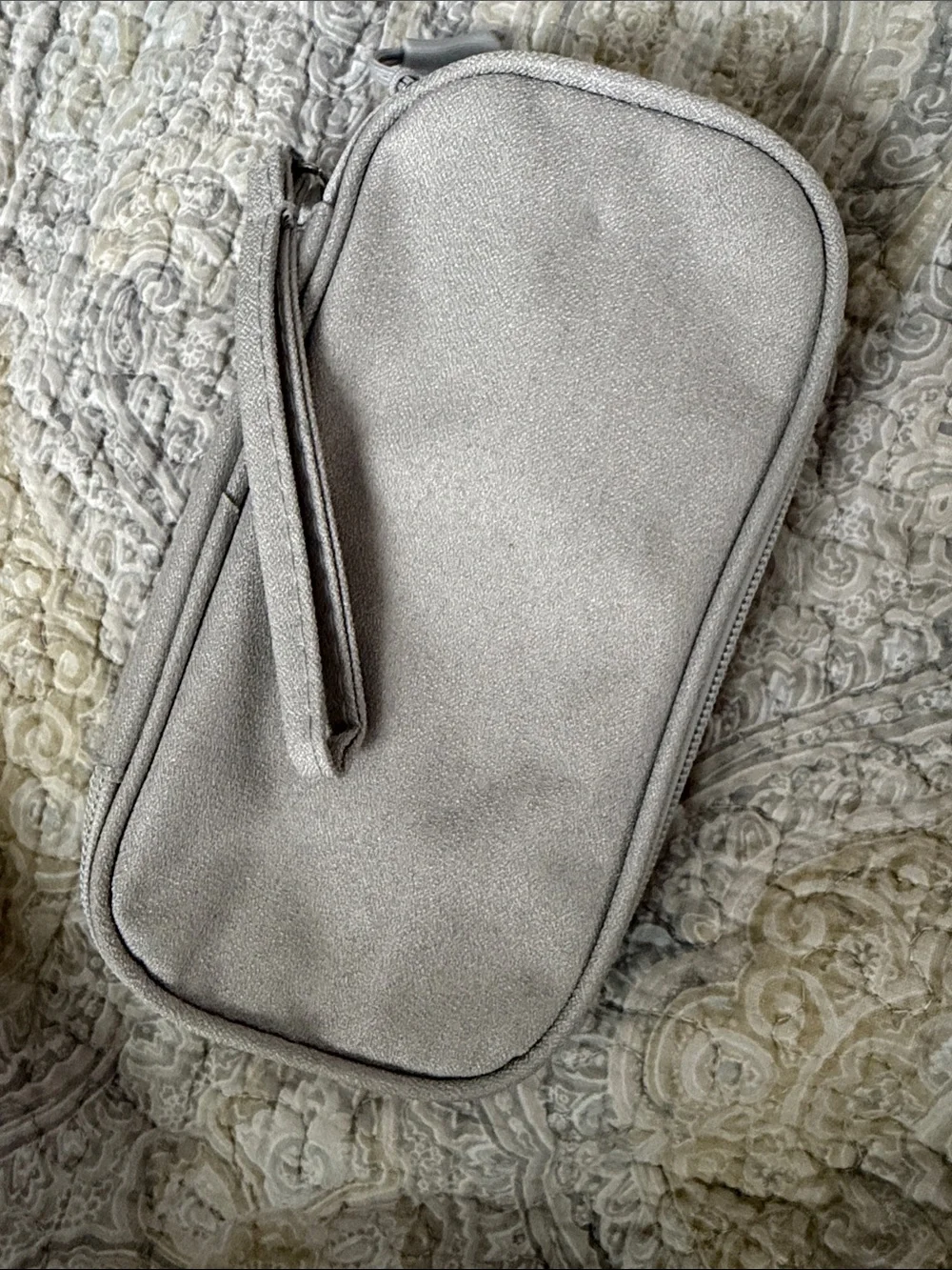 Gray Travel Power Cable Organizer Pouch