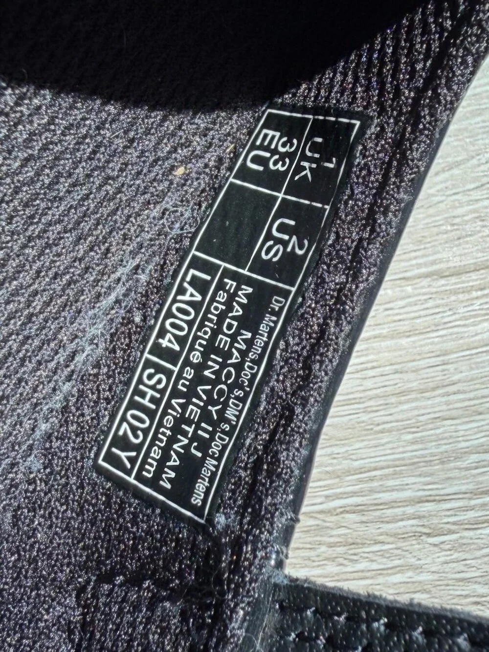 Dr. Martens hook these