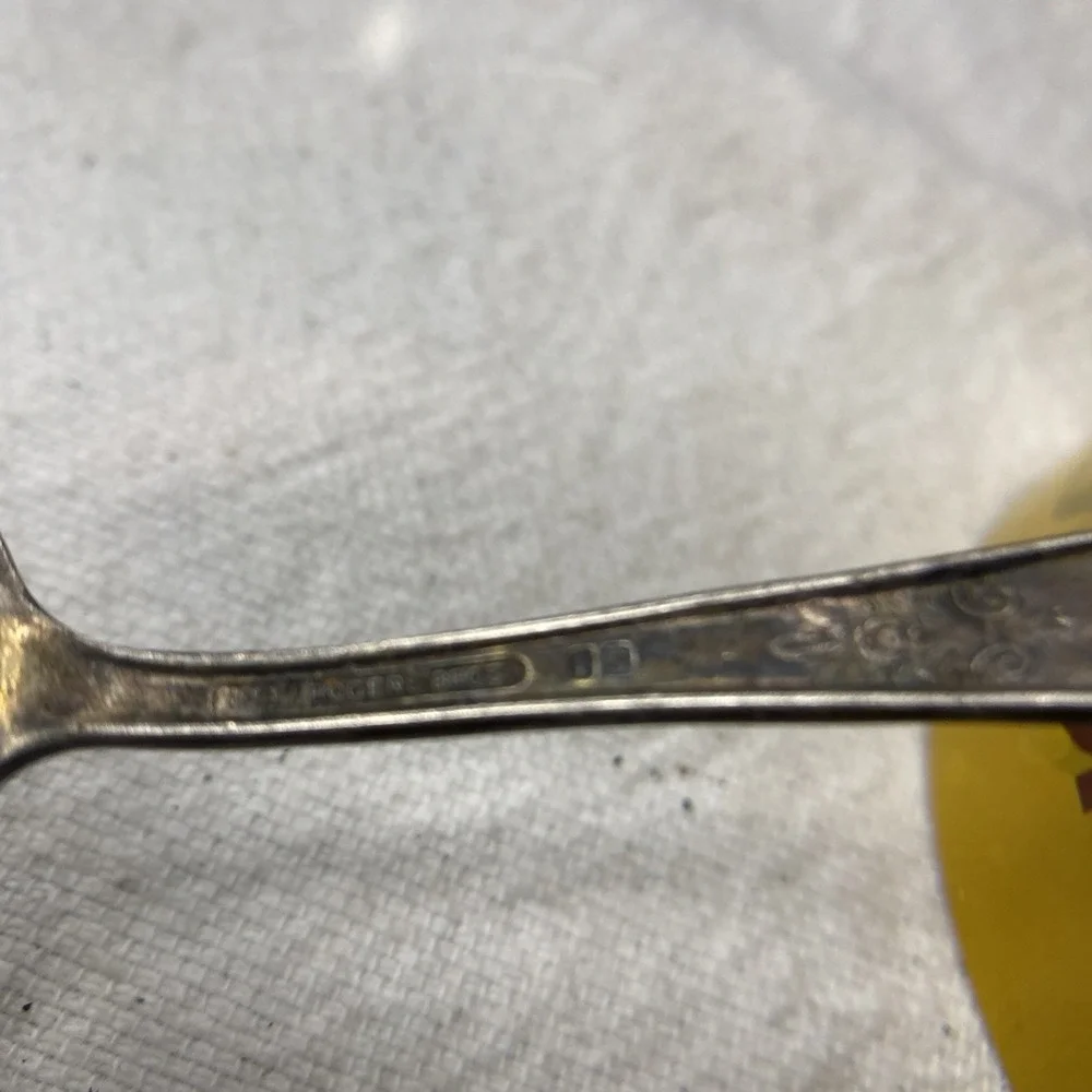 1847 Rogers Bros baby plated fork