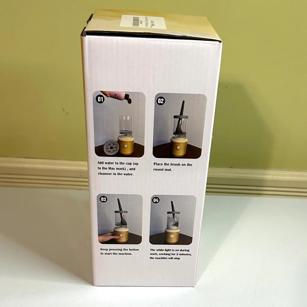 Cordless Rechargeable Makeup Brush Cleaner