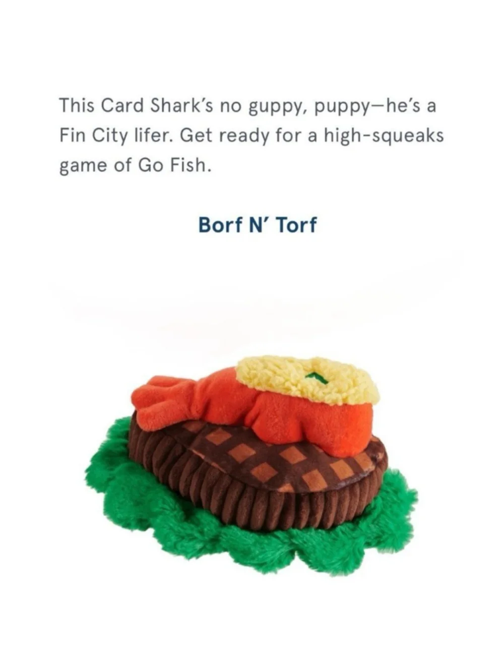 Bundle Bark Dog Toys Borf and Torf Lick A Card Any Card Squeaker Crinkle Treat