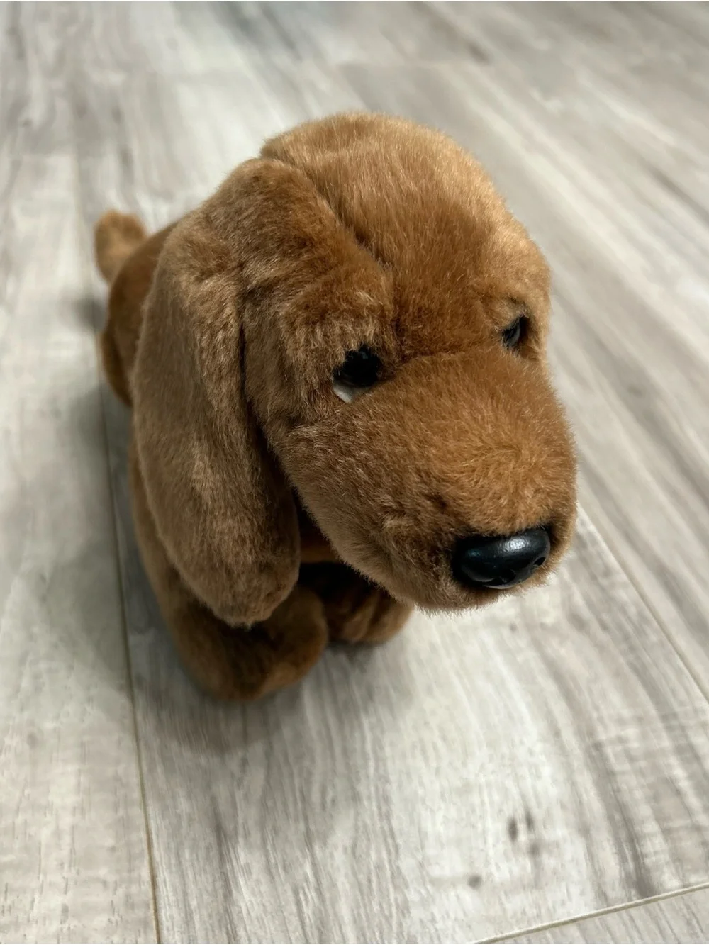 Plush Brown Dachshund - Soft Stuffed Pet Plush