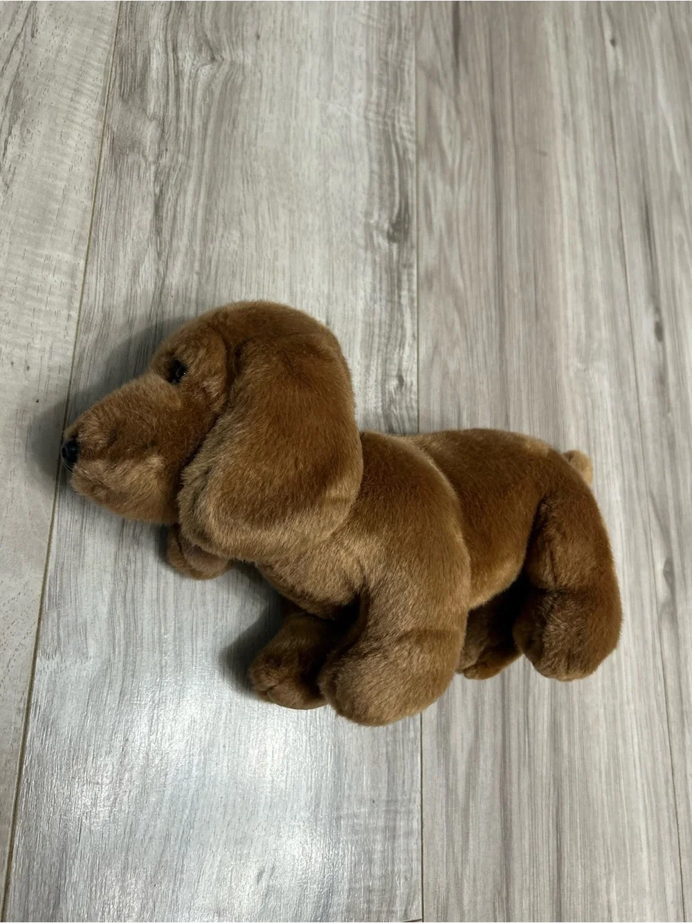 Plush Brown Dachshund - Soft Stuffed Pet Plush