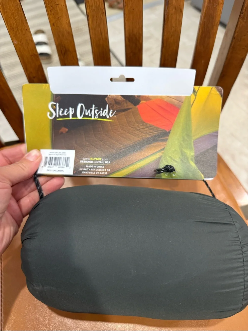 Klymit Quilted V Sheet Regular Size Sleeping Pad Sheet New