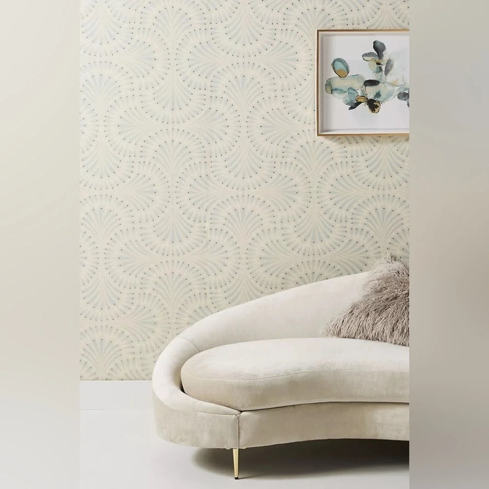 NWT Anthropologie Cabaret Wallpaper Ivory