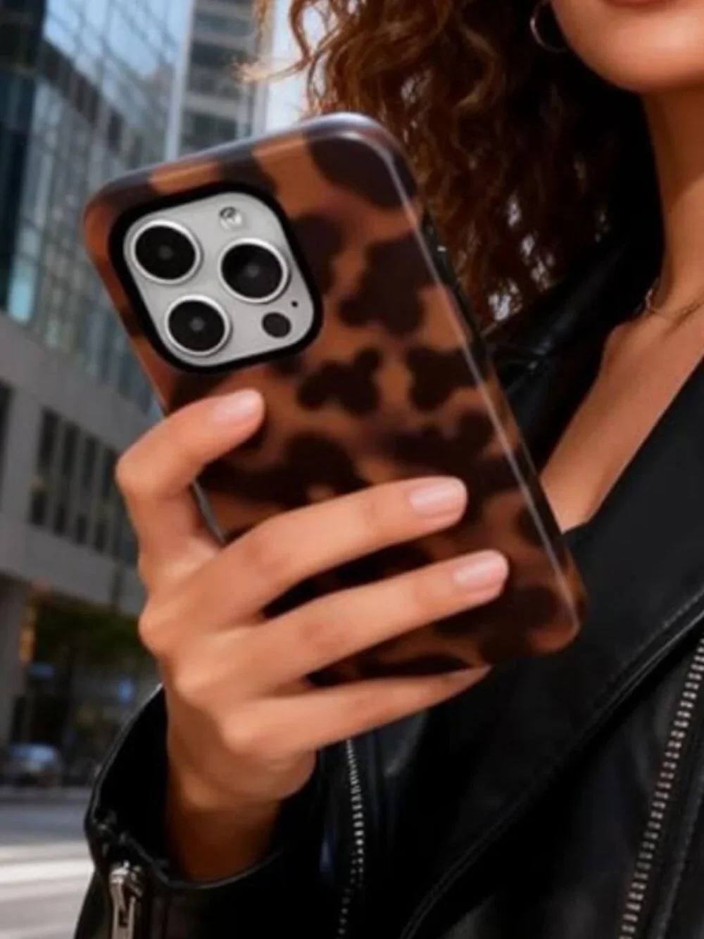 Tortoiseshell Phone Case for iPhone 13 mini