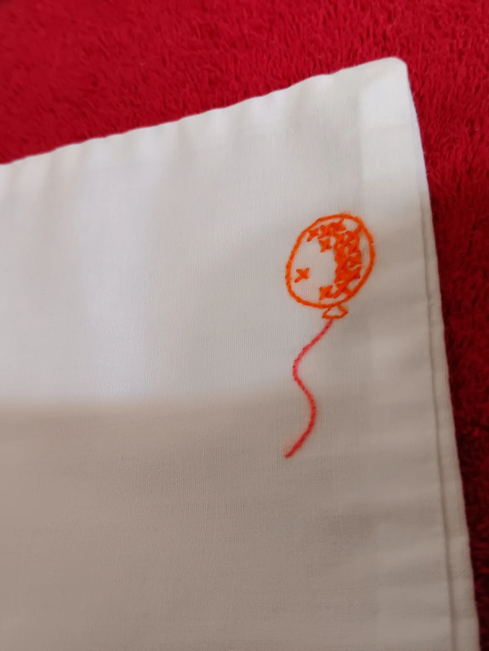 Embroidered Elephant & Bunny Vintage Cotton Crib Sheet Set - Pink, Blue, Cream
