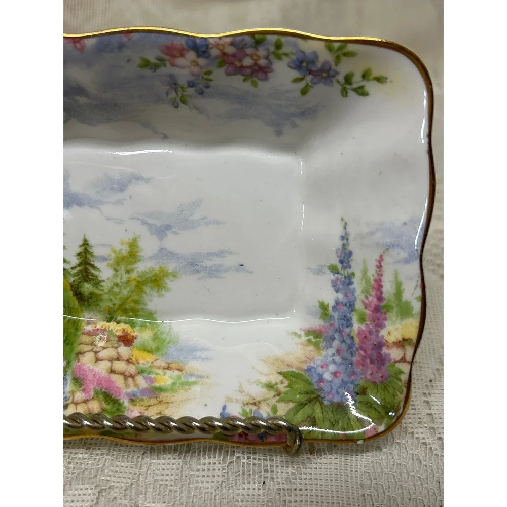 Royal Albert tray plate width