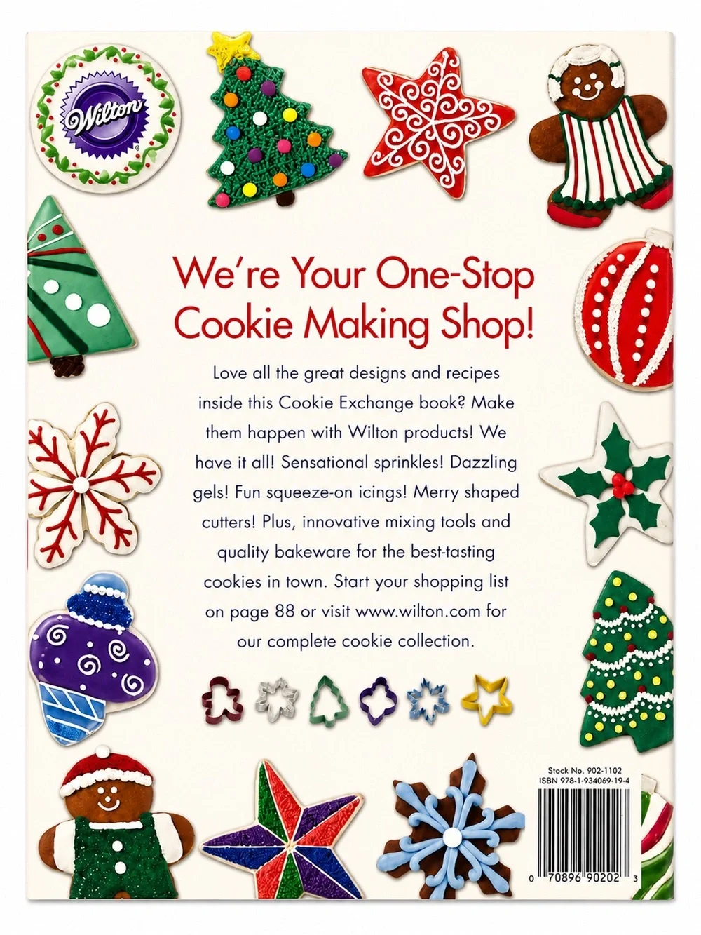 Wilton Cookie Exchange Cookbook Christmas Cookie Recipes Holiday Baking Book