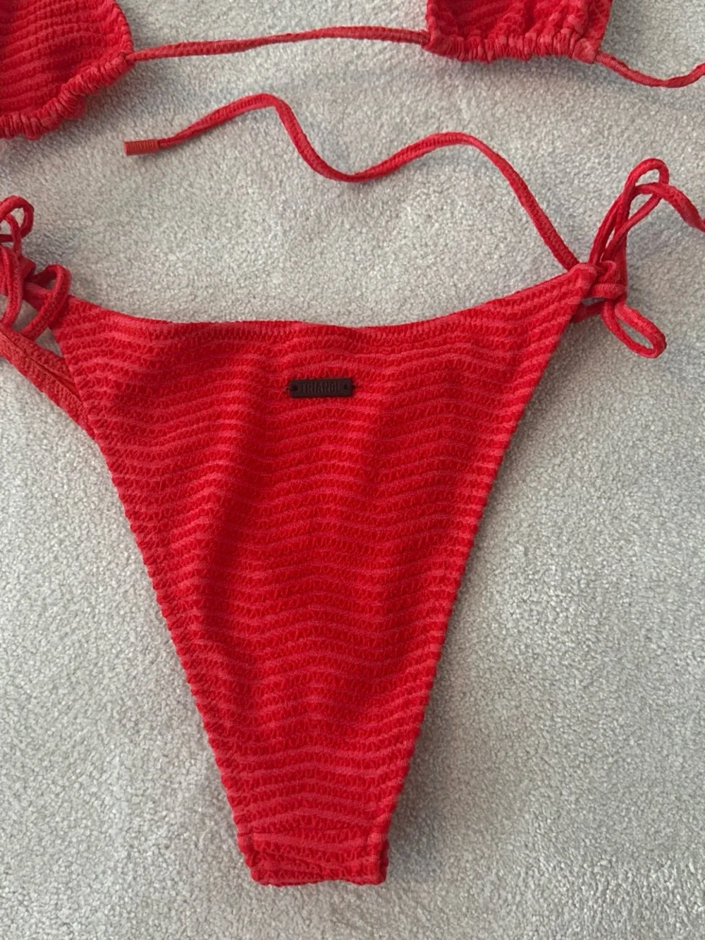 triangl swimwear triangle top