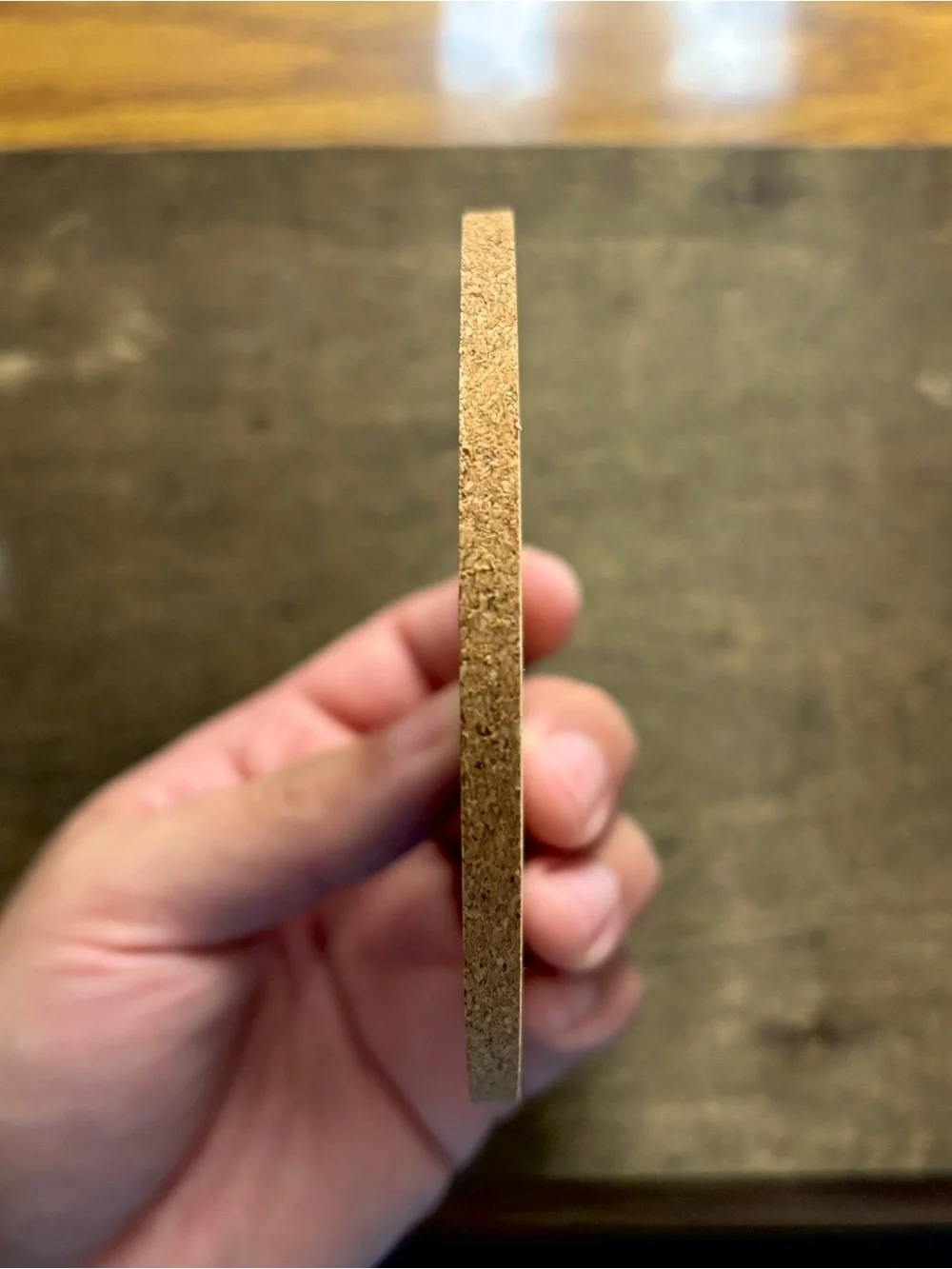 Dragon Ball Kid Goku Laser Engraved Cork Coaster
