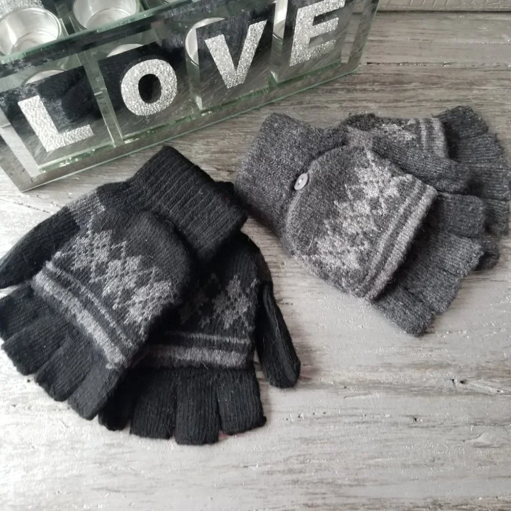 Fingerless Mittens