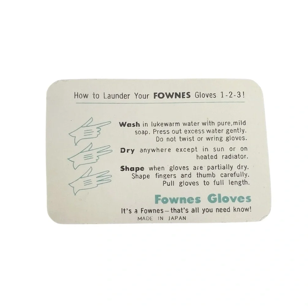 Fownes Brothers lot vintage