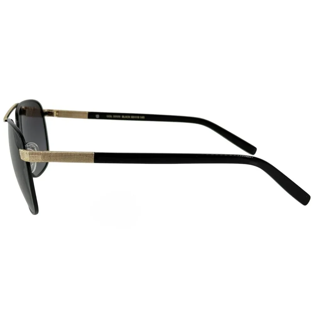 Goliath XXVII Mens Metal Sunglass Black 60-18 Gray Gradient France