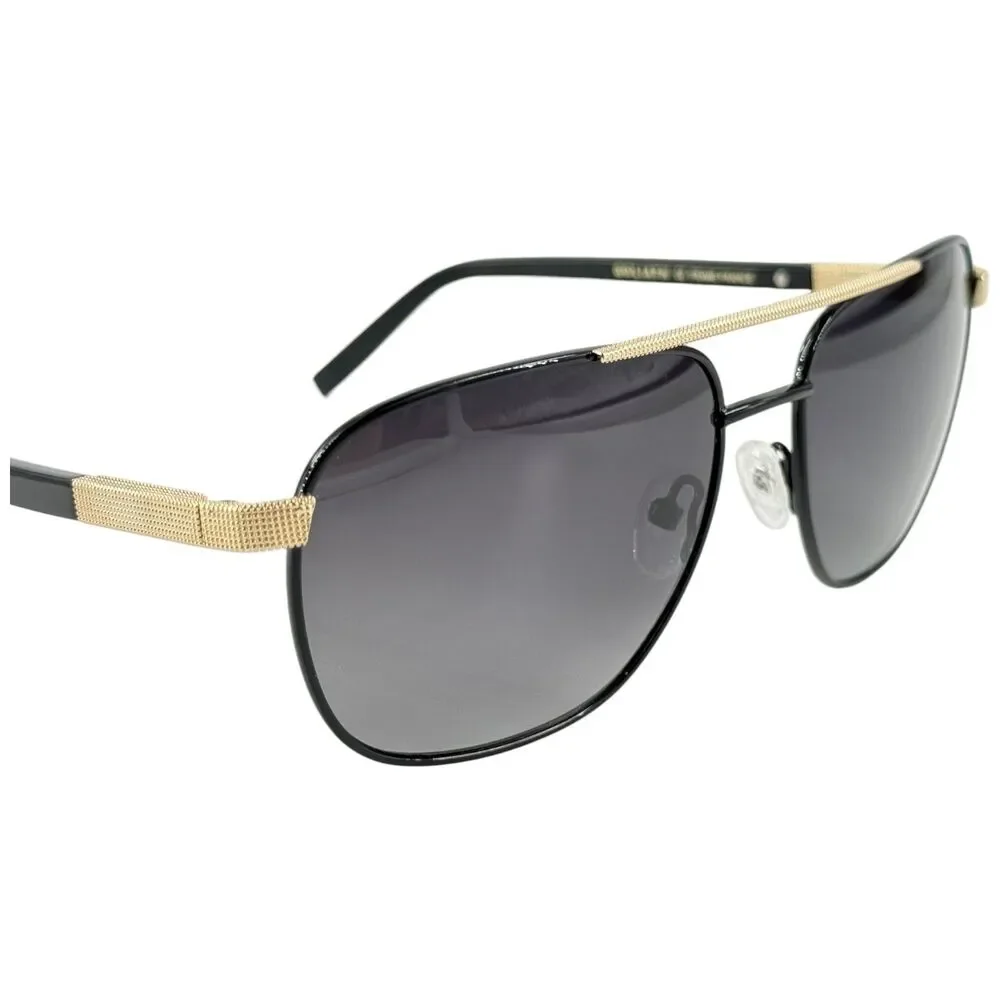 Goliath XXVII Mens Metal Sunglass Black 60-18 Gray Gradient France