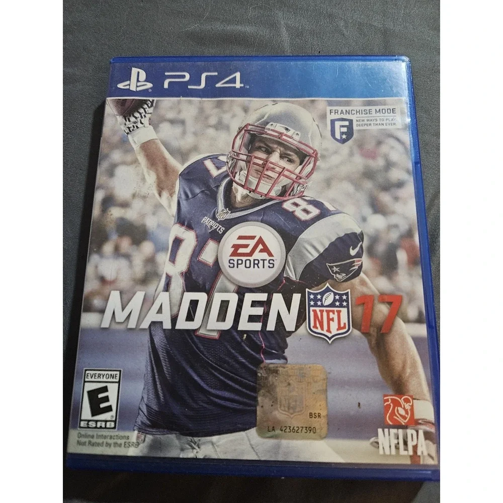 Madden NFL 17 Sony PlayStation 4 PS4 EA Sports Football Game Disc & Case