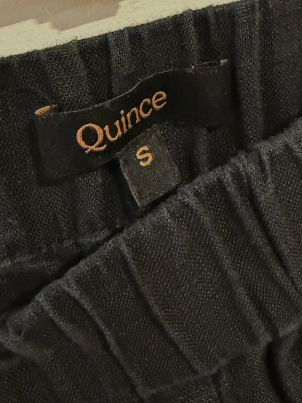 Quince linen european drop