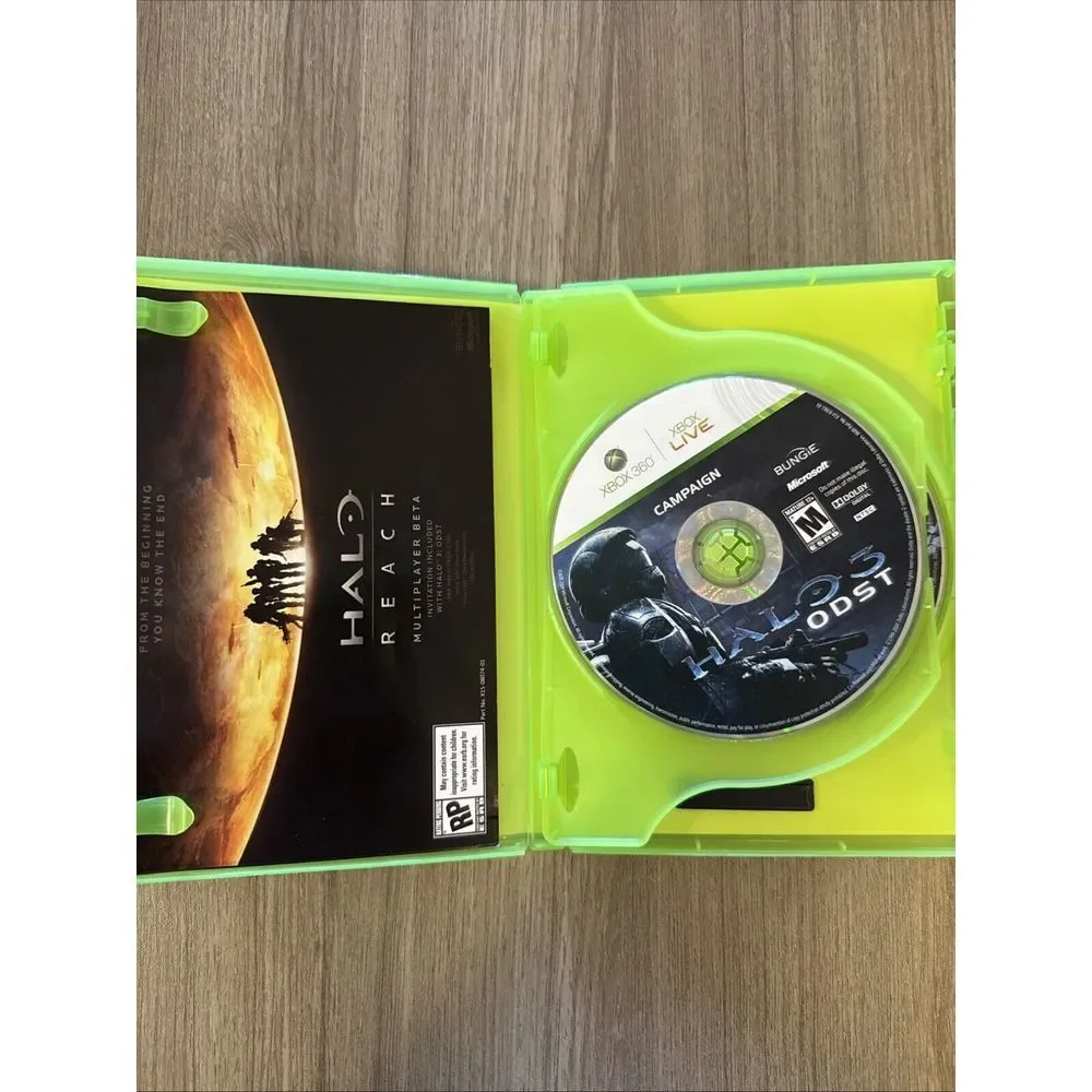 Xbox 360 Lot Of Three Halo Games Essentials - ODST -‎ Halo 4 Microsoft Tested