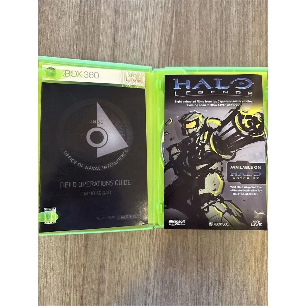 Xbox 360 Lot Of Three Halo Games Essentials - ODST -‎ Halo 4 Microsoft Tested